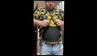 Video 1646627323: chubby amateur solo, chubby gay solo, fetish gay solo, chubby male solo, amateur solo play, chubby belly play, tight chubby, clothed fetish