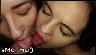 Video 1591321885: hardcore lesbian threesome, amateur lesbian threesome, threesome blowjob cumshot, love sharing cock