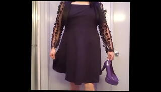 Video 1599869075: brunette mtf, amateur tranny shemale, mature tranny