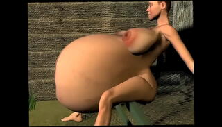 Video 1107722805: pregnant expansion, belly expansion