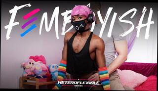 Video 1623346224: kai taylor, bareback interracial gay sex, crossdresser bareback, interracial gay sex black, bareback sex cumshot, femboy fishnet, femboy pounds, wearing sexy, cute sexy