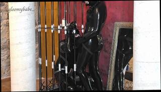 Video 1655027313: latex bondage slave, latex femdom bondage, latex fetish bondage, latex slave girl, latex femdom handjob, slave anal dildo, slave anal fingered, mistress pegging, mistress sucks dick, amateur couple bondage, blowjob handjob femdom, latin girls femdom, man fingering girl