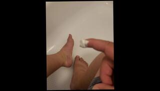 Video 1617205863: feet fetish solo, gay feet fetish, male feet fetish, chubby feet, solo gay amateur, feet wash, bathtub feet, guys feet