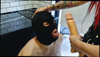 Video 1654066451: femdom strapon pegging slave, mistress humiliates slave, femdom strapon deep pegging, femdom fetish humiliation, mistress fucks slave, slave sucking mistress, mistress spits slave, slave face slapped, fuck deep throat humiliation, masked slave fucks, slave mouth fucking, homemade slave, straight pegging, slave hd, deeper throat