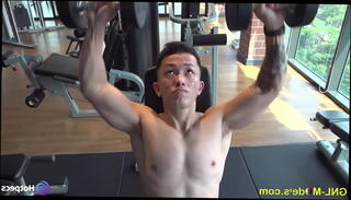 Video 1446574195: muscle worship nipple play, woman worship, asian muscle worship, worships big, guy nipples, muscular woman