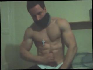Video 926401304: gay muscle hunk, masked hunk, cum