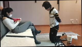 Video 1583649384: domination whipping humiliation, domination femdom humiliation, whipping bdsm bondage, femdom fetish humiliation, femdom lesbian domination, uncensored jav japanese, asian femdom whipping, jav uncensored hd, gagged whipped, gagged brunette lesbian, girl tied guy's