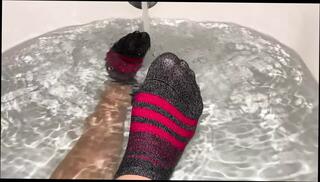 Video 1629378621: foot fetish feet worship, feet fetish solo, amateur foot fetish, straight feet worship, socks foot fetish, foot fetish hd, soaked feet, juicy feet, wet fetish, bathroom fetish, soaking moist