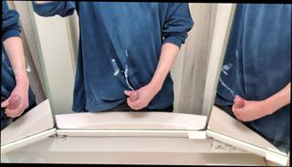 Video 1620437403: amateur solo male masturbation, asian solo masturbation, mirror masturbation, bathroom masturbation