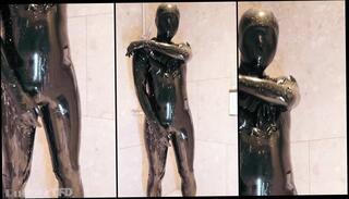 Video 1656742301: latex fetish bondage, latex bdsm fetish, solo bdsm fetish, bdsm bondage gay boy, dildo solo boy, american bdsm, latex hd, nipple play