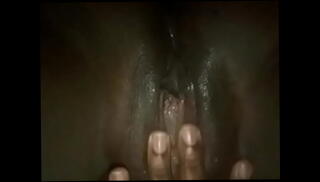 Video 1595693795: rubbing wet clit, long clit