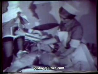 Video 199286501: vintage threesome sex, threesome sex blowjob, vintage group sex, sexy vintage, straight threesome, vintage nurse, vintage cuties, cosplay threesome, sexy jerk, pussy jerk, hospital sexy nurse, two sexy nurses, jerking helps, sexy bed, wet jerk