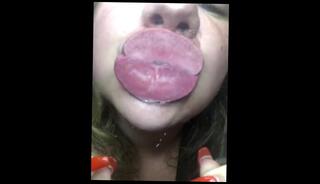 Video 1338038103: tongue fetish kissing, amateur fetish, mouth lips fetish, spit tongue fetish, classy amateur