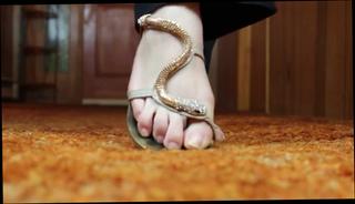 Video 772036904: foot job fetish, mature foot fetish, flip flop, shoe collection
