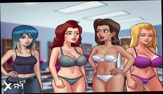 Video 1330604795: sexy cartoon, cartoon babe, game cartoon, girl dressed, pretty girl