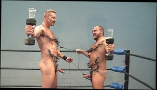 Video 1570215804: bdsm fetish, daddy bdsm, gay bdsm, pain pegging, torment