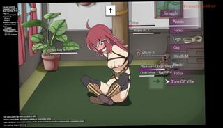 Video 1618256563: bondage rope tied, hentai anime game, latex catsuit, gagged rope, rope vibrator, gagged damsel, gag training