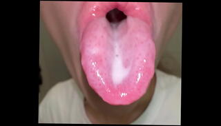 Video 1623949035: twink solo cum, twink solo gay, sexy twink cum, twink cum mouth, sperm mouth