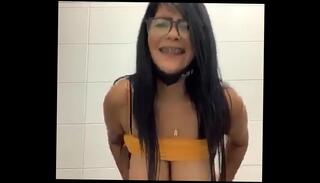 Video 1053889425: big boobed femdom, femdom pussy, public femdom, pussy boobs naked, naked girl boobs, big boobs pussy play, toilet pussy