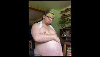 Video 1625439813: chubby amateur solo, chubby gay solo, fetish gay solo, chubby male solo, amateur solo play, chubby belly play, gay stuff, amateur stuffed