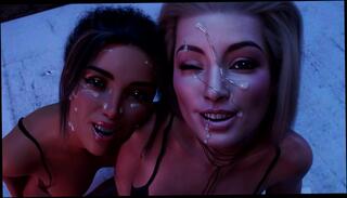 Video 1606675513: ffm blowjob threesome, amateur ffm threesome, cartoon threesome, ffm handjob cumshot, game cartoon, public ffm, blowjob 60fps