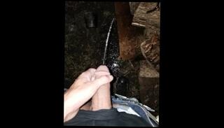 Video 1585114323: amateur piss fetish, solo male piss, big dick pissing, big cock pissing, pissing pants, pissing outside, male pissing outdoors