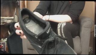 Video 1609149573: feet slave foot worship, foot fetish feet worship, pov femdom foot fetish, female domination femdom pov, foot fetish solo, femdom pov dirty talk, amateur foot worship, socks foot worship, bitch worship, red head pov, teasing talking dirty