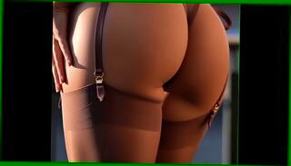 Video 1658459735: belt fetish, stockings fetish