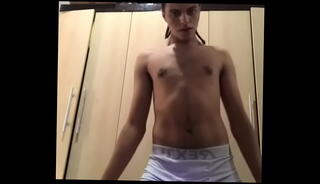 Video 1206881765: twink solo gay, striptease
