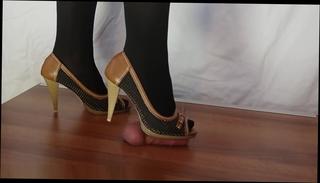 Video 979974804: amateur foot fetish, foot fetish high heels, shoejob cum, domination cum