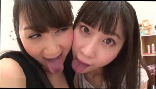Video 1551947704: lesbian spit kissing, japanese lesbian kissing, japanese lesbians asian, lesbian hd