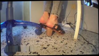 Video 941587304: foot fetish solo, female foot fetish, foot fetish hd, secretary shoeplay, slutty secretary, horny
