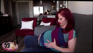 Video 1558029085: pregnant expansion, sexy pregnant belly, belly inflation