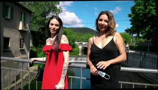 Video 1658918124: big titted lingerie milf, crazy threesome, friend threesome, bubble