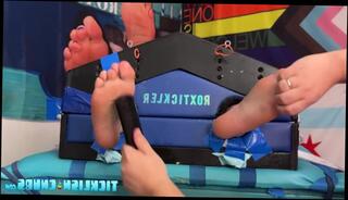 Video 1591866123: feet foot fetish toes, foot fetish bondage, bdsm bondage fetish, chubby ftm trans, underwear bondage gay, foot fetish toy, bondage foot tickling, torment domination, dominate blindfolded, chubby fat gay