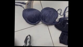 Video 1617712575: sister fetish, panty fetish masturbation, sister wanking, sister cumshot, lingerie masturbates cums