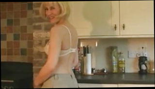 Video 1569518131: hazel may, masturbating straight, british mature masturbating, kitchen masturbation