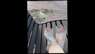 Video 1608894473: barefoot foot fetish, foot fetish feet, foot fetish solo, amateur foot fetish, outdoor foot fetish, female foot fetish, barefoot public