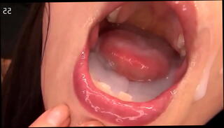 Video 1595949055: bukkake cum swallow, tits bukkake, asian bukkake, small tits swallows