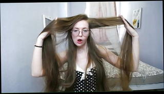 Video 898392701: cam girl striptease, haired cam girl, cute cam girl, european cam girl, straight cam, striptease long hair