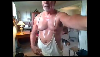 Video 1108256165: gay muscle daddy, gay muscle cumshot, cam cum