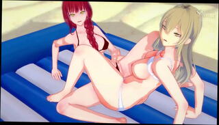 Video 1625057235: man anime hentai, anime toon, lesbian sex, beach hentai, pool hentai