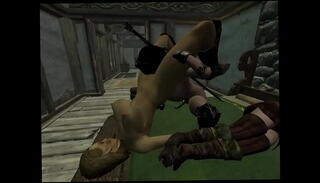 Video 1610740545: futa 3d blowjob, sucking futa, skyrim futa