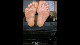 Video 1619807593: foot fetish soles feet, foot fetish solo, amateur foot fetish, male feet foot, mature foot fetish, big feet foot, oil jerk, big dick solo male, daddy foot