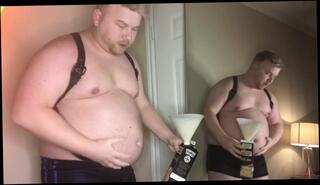 Video 1039353003: chubby gay solo, fetish gay solo, chubby male solo, chubby gay amateur, chubby fat amateur, chubby amateur blonde, fat gut, stretching fetish