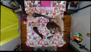 Video 1036552155: cage pussy, pink cage, pink muff, eating muff, pussy snatches, pussy pie, pussy oral, pink pussy lips, twat lips, pussy pink hair, shot action, french oral, copulating