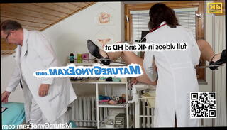 Video 1598910845: mature granny gilf, granny doctor, sex machine orgasm, pussy sex machine, horny blonde gilf, hot horny granny, granny woman, doctors clinic, blonde examiner