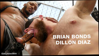 Video 1566535764: bdsm fetish sex, gag strap, interracial bdsm, interracial hunk sex, bdsm gay sex, ball strap, spread cheeks, naked