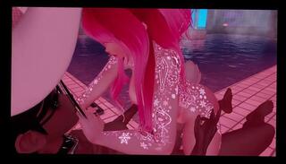 Video 1655167763: futa hentai, vr hentai, play futa, girl bunny fucked, pool girls