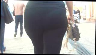 Video 310745004: latex milf, milf voyeur, big ass spandex, touch big ass, big black ass